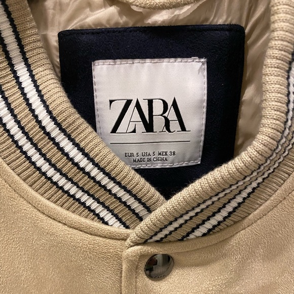 Zara Varsity Style Outer Wear Jacket - Picture 2 of 2